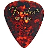 Guitar Picks 12 Pack Tortoise Fender