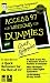 Access 97 for Windows for Dummies Quick Reference (For Dummies Quick Reference)