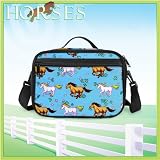 Fantasy Horse HORSES Insulated Lunch Box Cooler Bag - NO Lead Lead-Free Lunchbox