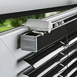 Produkt-Bild: Liedeco Klemmtr&auml;ger 'Best' f&uuml;r Alu-Jalousien | 2 St&uuml;ck | ohne Bohren