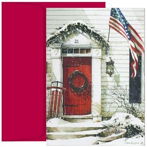 Patriotic Christmas Christmas Cards -