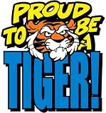 Proud to Be a Tiger! Temporary Tattoos