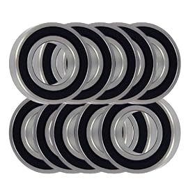10 Bearing 6001RS 12x28x8 Sealed