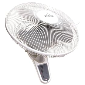 Windchaser OCWR161 16-Inch Remote Control Wall Ceiling Fan by WindChaser