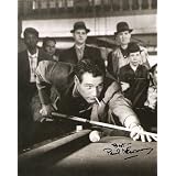 TheHustlerAuthenticPaulNewmanSignedAutographedPhotowithCertificateofAuthenticityPool