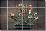 IMAGE OF Flowers Photo Custom Tile Mural 1 | 24x36 using (24) 6x6 tiles