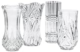 Cristal D'Arques Assorted Bud Vases, Set of 4