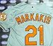 Nick Markakis Autographed/Hand Signed Baseball Jersey (Baltimore Orioles) JSA