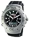Kahuna 252-3602G Gents Watch with Black Suede Velcro Strap and Black Dial