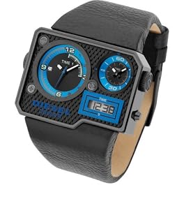 Diesel DZ7103 Men's Oversized Triple Time Zone Watch