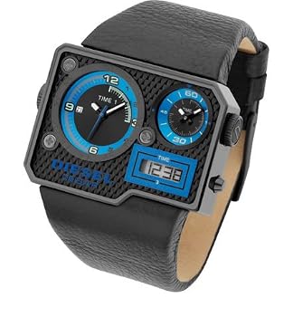 Diesel DZ7103 Men's Oversized Triple Time Zone Watch