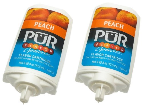PUR FC-500P Flavor Cartridge, 2-Pack, Peach