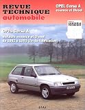 Revue technique de l'Automobile num&eacute;ro 718.1 : Opel Corsa "a" essence et diesel, 1983-1993