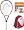 Head CrossBow 6 Oversize Tennis Racquet Grip Size: 4 1/2