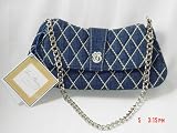 VERA BRADLEY OLIVIA DENIM CLUTCH PURSE