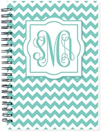 2016 2017 monogram weekly planner or calendar, use your initials, choose color, start any month, year