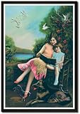 Framed Art Poster 20x30, Melanie and Natalie