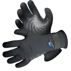 NeoSport Wetsuits Premium Neoprene 7mm Five Finger Glove