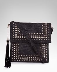 Linen Stud Crossbody