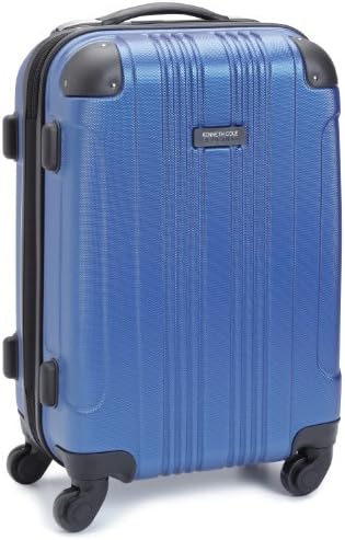 Kenneth Cole Reaction Luggage Check It Out Carry on, Cobalt, Medium