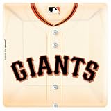 San Francisco Giants Baseball Square Banquet Dinner Plates (18) Party Supplies