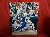 New York Mets Darryl Strawberry Autographed 8x10 Photo, Proof Photo of Darryl Signing for Us.