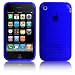 Brand New Blue Hybrid XYLO-GEL Skin / Case / Shell for the Apple iPhone 3G / 3GS Mobile Phone