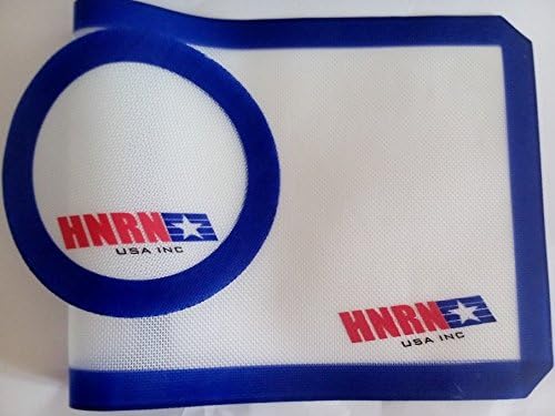 Silicone Baking Mat- Heat Resistant/Non-Stick/ Reusable- Premium-Set of (2) Circular/Rectangular-Professional Bakeware/Pastry/Bread/ Cookie/Bun