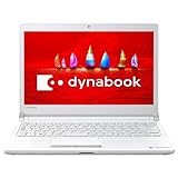 東芝 13.3型ノートパソコン dynabook RX73/VWP プラチナホワイト（Office Home＆Business Premium 搭載） PRX73VWPBJA