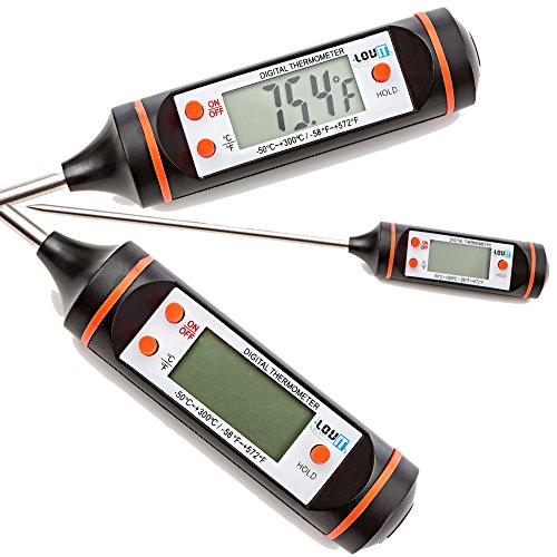 Lovit Scientific Digital Internal Meat Thermometer for Grilling and Oven Roasting - Accurate, Instant Electronic Probe - Easy to Read - Best Meat Thermometer on Amazon Lovit Scientific Digital Internal Meat Thermometer for Grilling and Oven Roasting - Accurate, Instant Electronic Probe - Easy to Read - Best Meat Thermometer on Amazon