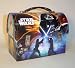 All Products : Star Wars Darth Vader / Light Saber Duel Tin Dome Lunch Box