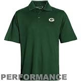 Cutter & Buck Green Bay Packers Green Championship Performance Polo (Small)