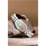 Brighton Sandy Etched Woven Bandit Bracelet