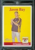 2007 Topps Heritage Baseball Card # 52 Jason Bay Pittsburgh Pirates - Mint Condition - In Protective Display Case