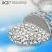 8gb Usb Flash Drive Necklace - Jeweled Metal Heart Usb Memor