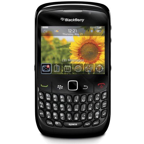 Blackberry 8520 Gemini Curve Unlocked Phone with 2 MP Camera, Bluetooth, Wi-Fi--International Version with No Warranty (Black)