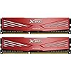 ADATA USA XPG V1.0 OC Series 16GB DDR3 1866MHZ PC3 14900 8GBx2, Red AX3U1866W8G10-DR