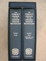 The Compact Edition of the Oxford English Dictionary (2 Volume Set)