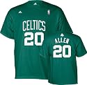 Ray Allen adidas Name and Number Boston Celtics T-Shirt