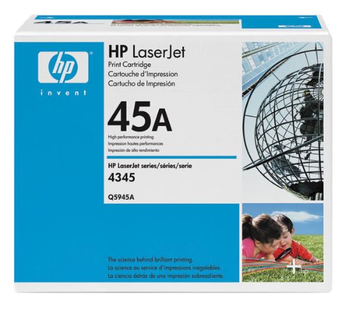 Hewlett Packard HP 45A LaserJet 4345 MFPM4345 MFP Smart Print Cartridge Part Number Q5945A