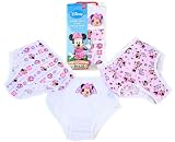 Minnie Mouse Toddler Girls Briefs 3 Pack Of Underwear Panties