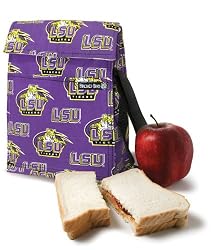 LSU Tigers Lunch Cooler Bag Insulated LSU NO Lead Lead-Free safe Lunchbox
