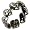 Skull Band - Sterling Silver Ring Size 6