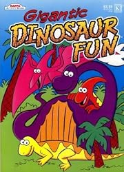 Gigantic Dinosaur Fun Coloring Activity Book