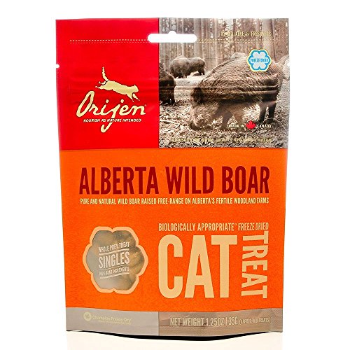 Orijen Cat Treats Wild Boar Freeze Dried 1.25oz (Pack of 3)