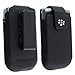 Blackberry Leather Swivel Holster for Blackberry 9800 (Black) thumb