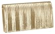 La Regale Satin Pleated Clutch