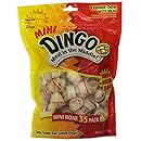 Dingo Rawhide Mini Bones, 35-Count Value Bag