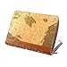 GMYLE Book Case Vintage for Macbook Pro/Air 13 inch - Brown Map Pattern PU Leather Sleeve (Not fit for Macbook Pro Retina 13 A1425 & A1502, New Macbook Pro 13 inch 2016 A1706 & A1708)