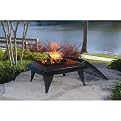 Garden Place Deluxe Outdoor Square Firebowl - 35"